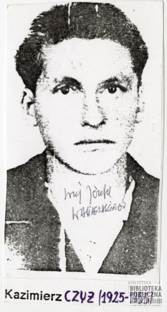Kazimierz Czyż (1925-1953), wuj J&oacute;zefa Wasilewskiego